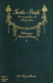 Cover of edition goethebriefe02goetuoft