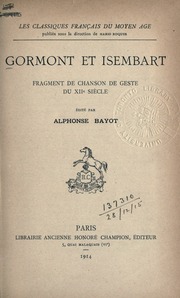 Cover of edition gormontetisembar00bayouoft