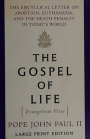 Cover of edition gospeloflifeevan0000cath