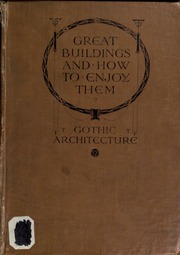 Cover of edition gothicarchitectu00browiala