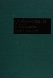 Cover of edition governmentfinanc0000duej_h2b1