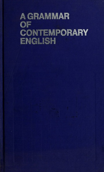 a grammar of contemporary english pdf download