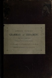 Cover of edition grammarofornamen00joneuoft