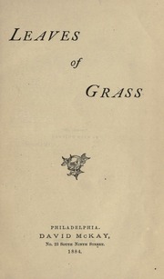 Cover of edition grassleavesof00whitrich