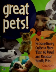 Cover of edition greatpetsextraor00stei_0
