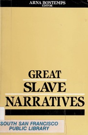Cover of edition greatslavenarrat00bont_0
