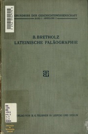 Cover of edition grundrissdergesc0101meisuoft
