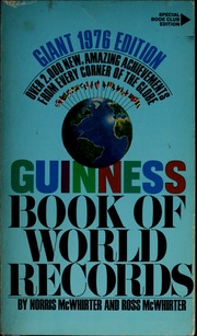 Cover of edition guinnessbookof1976mcwh