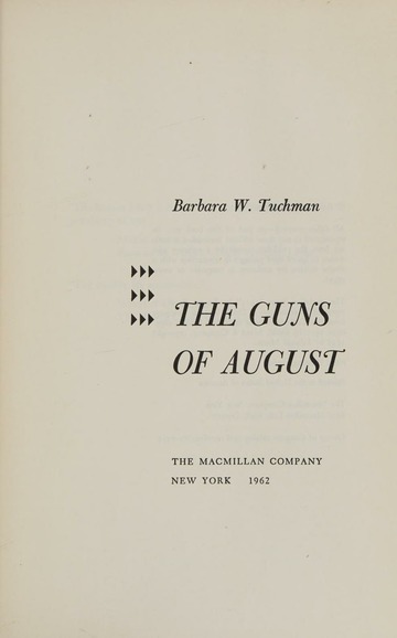 西日本産 レア映画パンフレット 八月の砲声 The Guns of August 1964 
