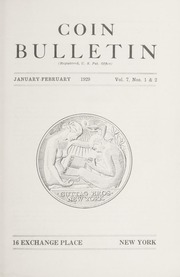 Guttag's Coin Bulletin : January-February 1929