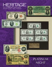 Heritage U.S. Currency Auction Platinum Night