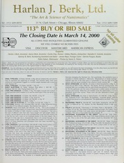 Harlan J. Berk, Ltd. 113th Buy or Bid Sale