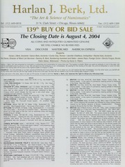Harlan J. Berk, Ltd. 139th Buy or Bid Sale