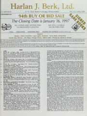Harlan J. Berk, Ltd. 94th Buy or Bid Sale