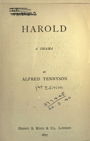 Cover of edition harolddrama00tennuoft