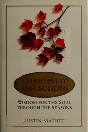 Cover of edition harvestofreflect00mato