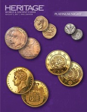 Heritage World & Ancient Coins Platinum Night