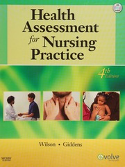 Cover of edition healthassessment0000wils_i4b3