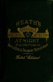 Heath's Greatly Improved and Enlarged Infallible Government Counterfeit Detector, at Sight (3-P-3)
