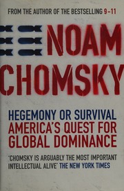 Cover of edition hegemonyorsurviv0000chom_l2p9