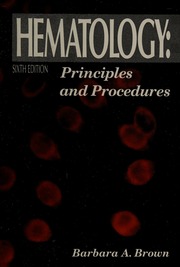 Cover of edition hematologyprinci0006brow