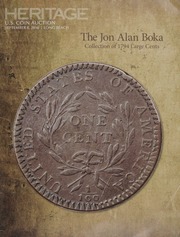 Heritage U.S Coin Auction: The Jon Alan Boka Collection of 1794 Large Cents