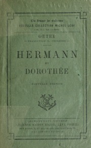 Cover of edition hermannetdoroth00goet