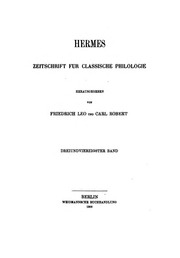 Cover of edition hermes12wissgoog