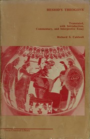Cover of edition hesiodstheogony00hesi