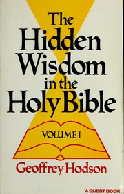Cover of edition hiddenwisdomin00hods