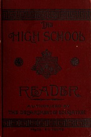 Cover of edition highschoolreader00onta
