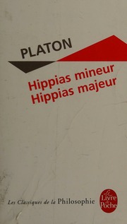 Cover of edition hippiasmineursui0000plat