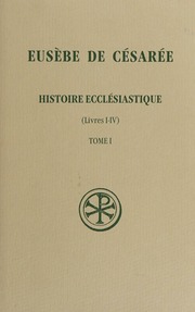 Cover of edition histoireecclesia0000euse_l8k5