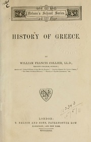 Cover of edition historyofgreece00colluoft