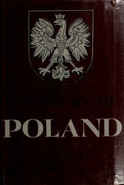Cover of edition historyofpoland00hale