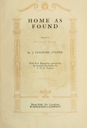 Cover of edition homeasfoundseque00coopuoft
