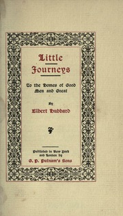 Cover of edition homesjourneys00hubbrich