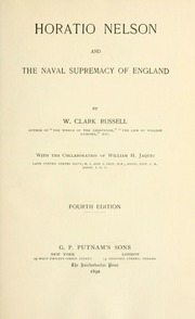 Cover of edition horationelsonnav00russ