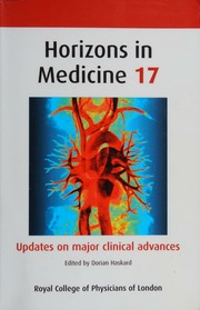 Cover of edition horizonsinmedici0000adva