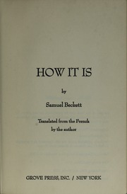 Cover of edition howitisbeck00beck