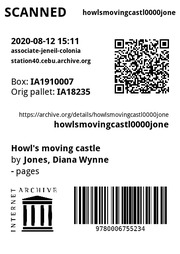 Cover of edition howlsmovingcastl0000jone