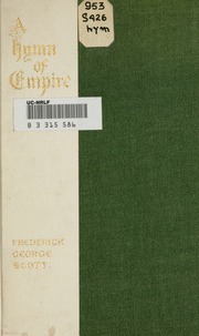 Cover of edition hymnofempireothe00scotrich