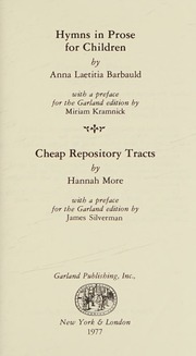 Cover of edition hymnsinproseforc0000barb