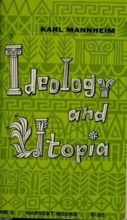 Cover of edition ideologyutopiaan00mann
