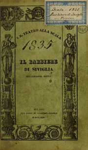 Cover of edition ilbarbieredisivi00ross_6