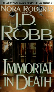 Cover of edition immortalindeath00robb