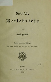 Cover of edition indischereiseb00haec
