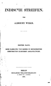 Cover of edition indischestreife00webegoog