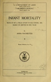 Cover of edition infantmortalityr00roch
