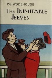 Cover of edition inimitablejeeves00wode